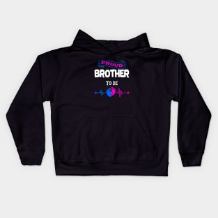 Promoted to Brother Kids Hoodie